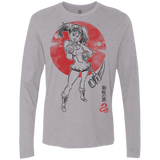 T-Shirts Heather Grey / S Snake Envy Men's Premium Long Sleeve