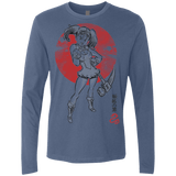 T-Shirts Indigo / S Snake Envy Men's Premium Long Sleeve