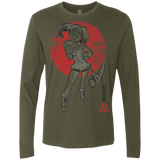T-Shirts Military Green / S Snake Envy Men's Premium Long Sleeve