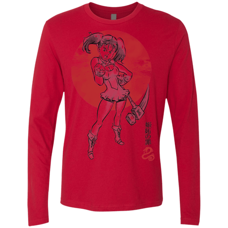 T-Shirts Red / S Snake Envy Men's Premium Long Sleeve