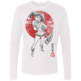 T-Shirts White / S Snake Envy Men's Premium Long Sleeve