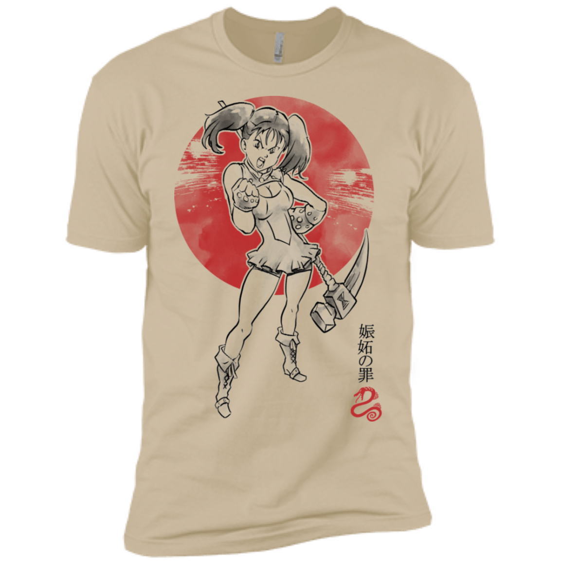 T-Shirts Sand / X-Small Snake Envy Men's Premium T-Shirt