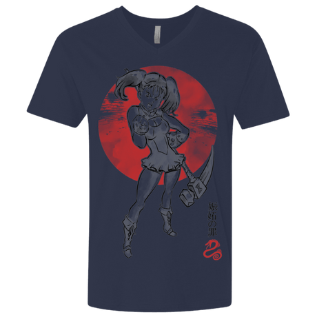 T-Shirts Midnight Navy / X-Small Snake Envy Men's Premium V-Neck