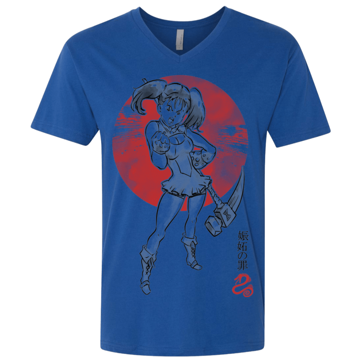 T-Shirts Royal / X-Small Snake Envy Men's Premium V-Neck