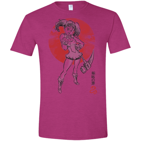 T-Shirts Antique Heliconia / S Snake Envy Men's Semi-Fitted Softstyle