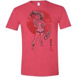 T-Shirts Heather Red / S Snake Envy Men's Semi-Fitted Softstyle