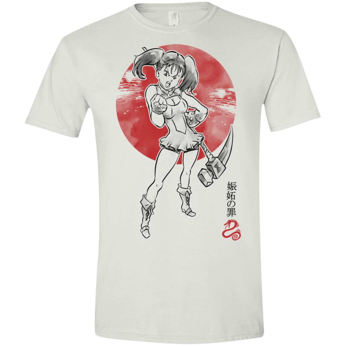 T-Shirts White / X-Small Snake Envy Men's Semi-Fitted Softstyle