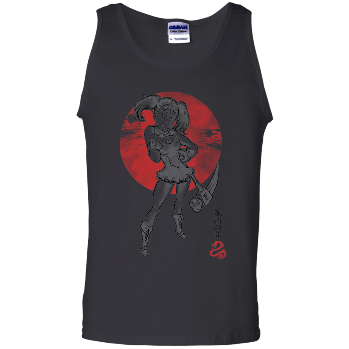 T-Shirts Black / S Snake Envy Men's Tank Top