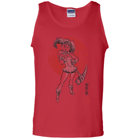 T-Shirts Red / S Snake Envy Men's Tank Top