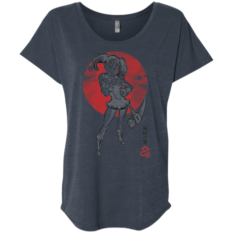 T-Shirts Vintage Navy / X-Small Snake Envy Triblend Dolman Sleeve