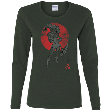 T-Shirts Forest / S Snake Envy Women's Long Sleeve T-Shirt