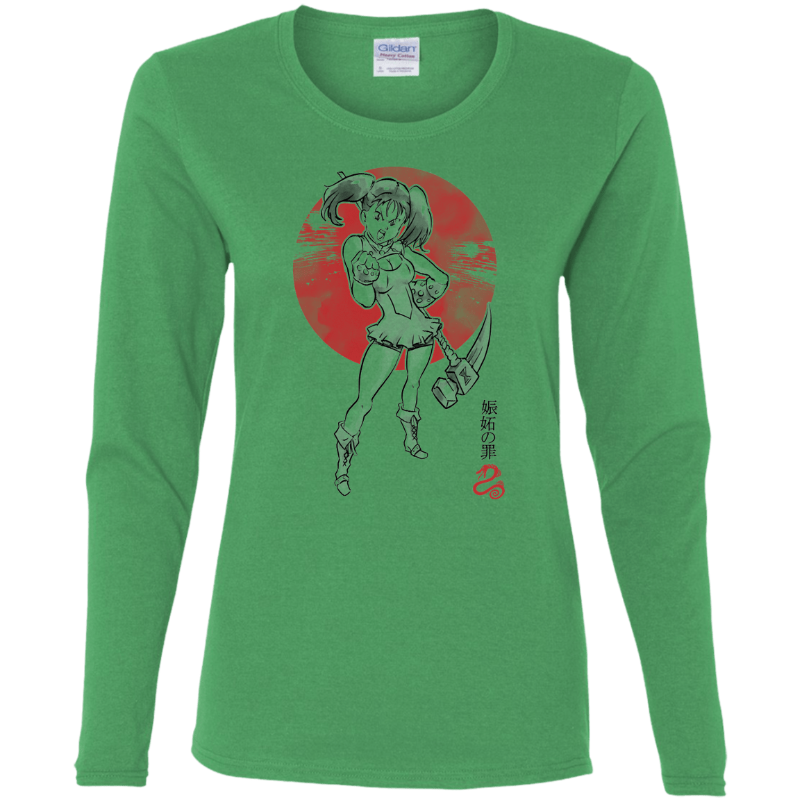 T-Shirts Irish Green / S Snake Envy Women's Long Sleeve T-Shirt