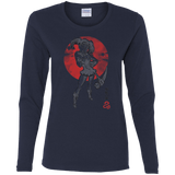 T-Shirts Navy / S Snake Envy Women's Long Sleeve T-Shirt