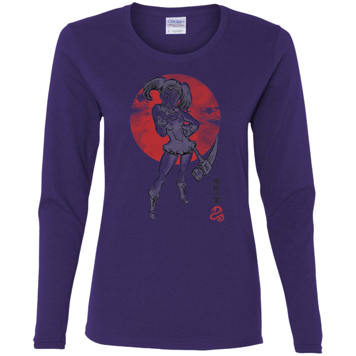 T-Shirts Purple / S Snake Envy Women's Long Sleeve T-Shirt