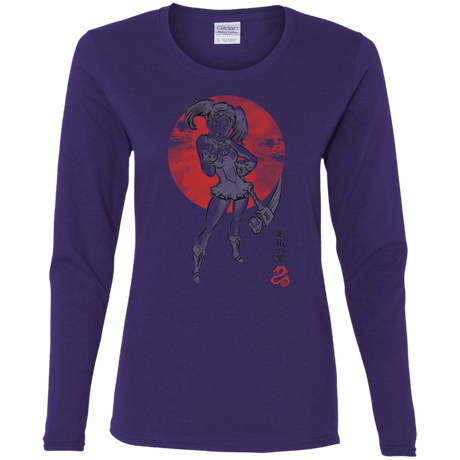 T-Shirts Purple / S Snake Envy Women's Long Sleeve T-Shirt