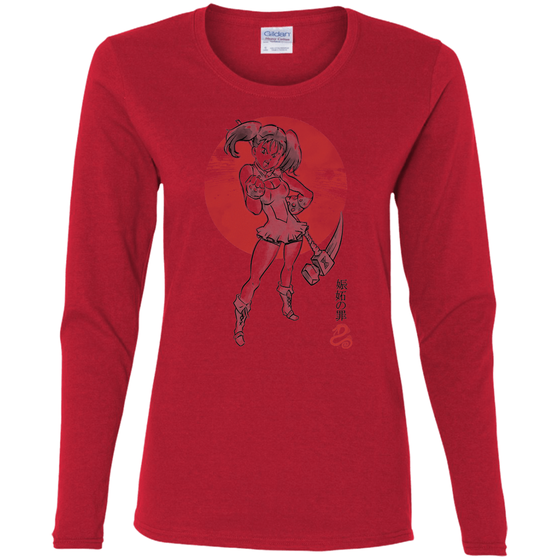 T-Shirts Red / S Snake Envy Women's Long Sleeve T-Shirt