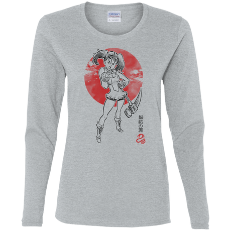 T-Shirts Sport Grey / S Snake Envy Women's Long Sleeve T-Shirt