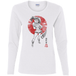 T-Shirts White / S Snake Envy Women's Long Sleeve T-Shirt