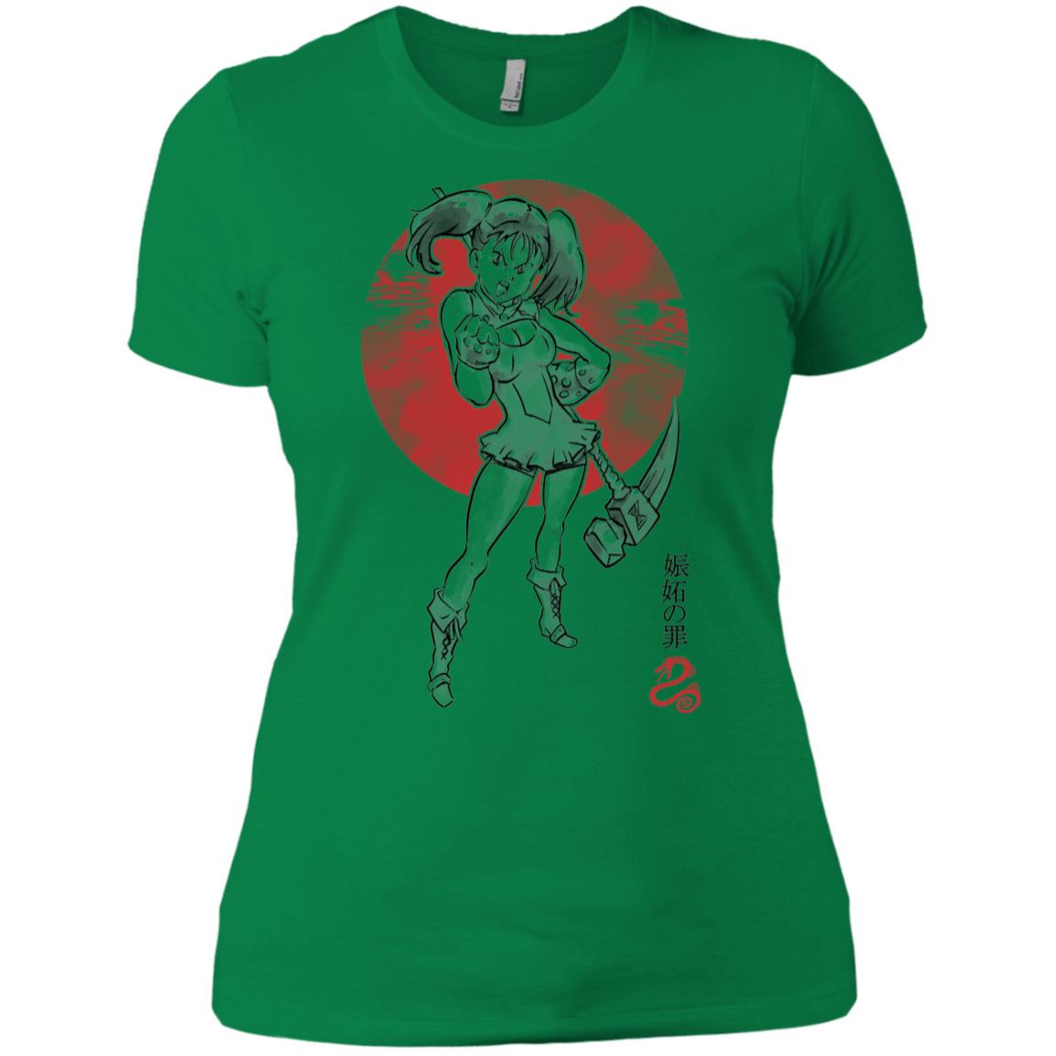 T-Shirts Kelly Green / X-Small Snake Envy Women's Premium T-Shirt
