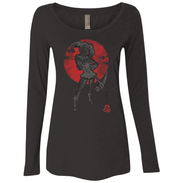 T-Shirts Vintage Black / S Snake Envy Women's Triblend Long Sleeve Shirt
