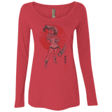 T-Shirts Vintage Red / S Snake Envy Women's Triblend Long Sleeve Shirt