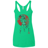 T-Shirts Envy / X-Small Snake Envy Women's Triblend Racerback Tank