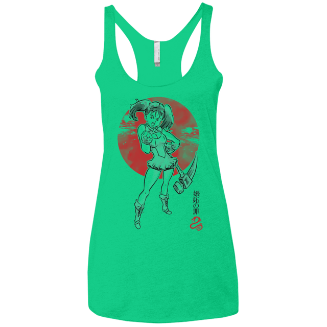 T-Shirts Envy / X-Small Snake Envy Women's Triblend Racerback Tank