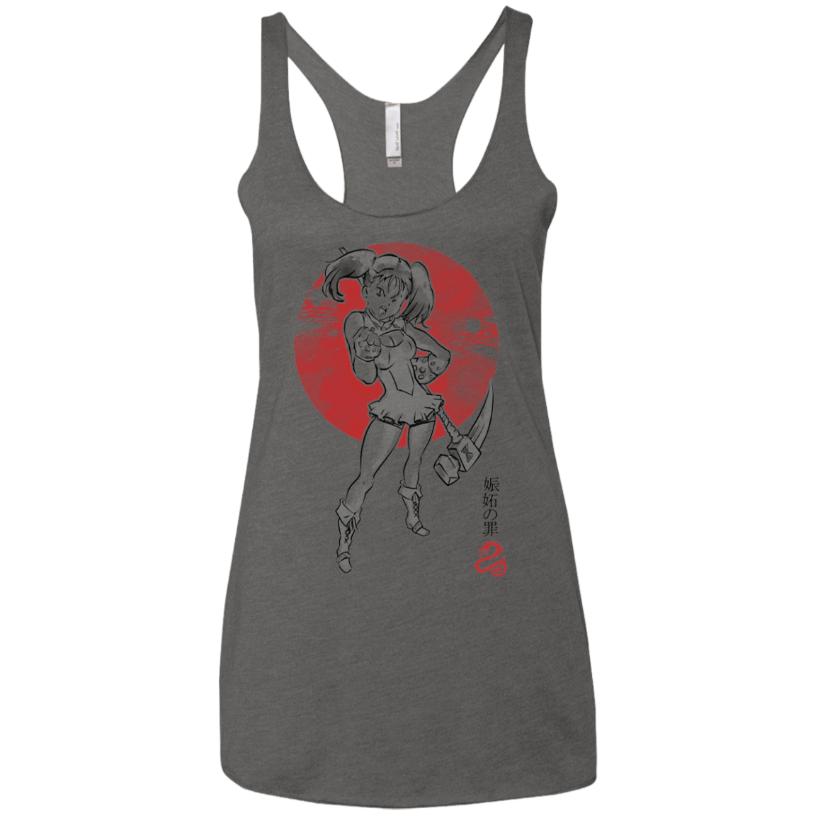 T-Shirts Premium Heather / X-Small Snake Envy Women's Triblend Racerback Tank