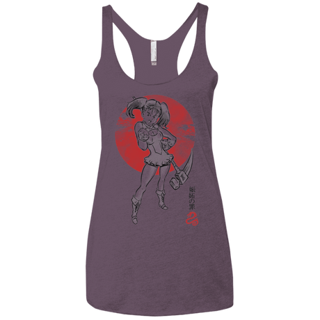 T-Shirts Vintage Purple / X-Small Snake Envy Women's Triblend Racerback Tank