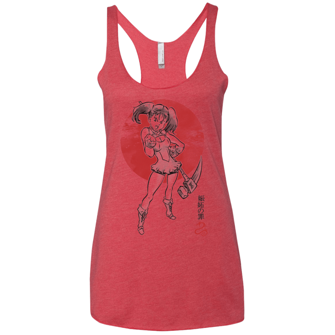 T-Shirts Vintage Red / X-Small Snake Envy Women's Triblend Racerback Tank