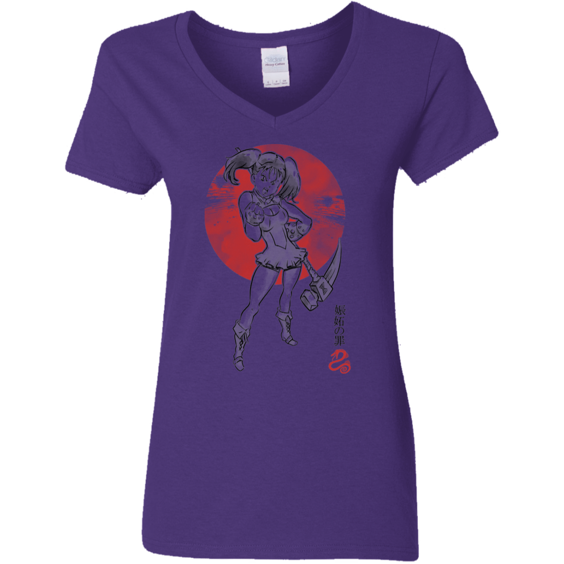 T-Shirts Purple / S Snake Envy Women's V-Neck T-Shirt