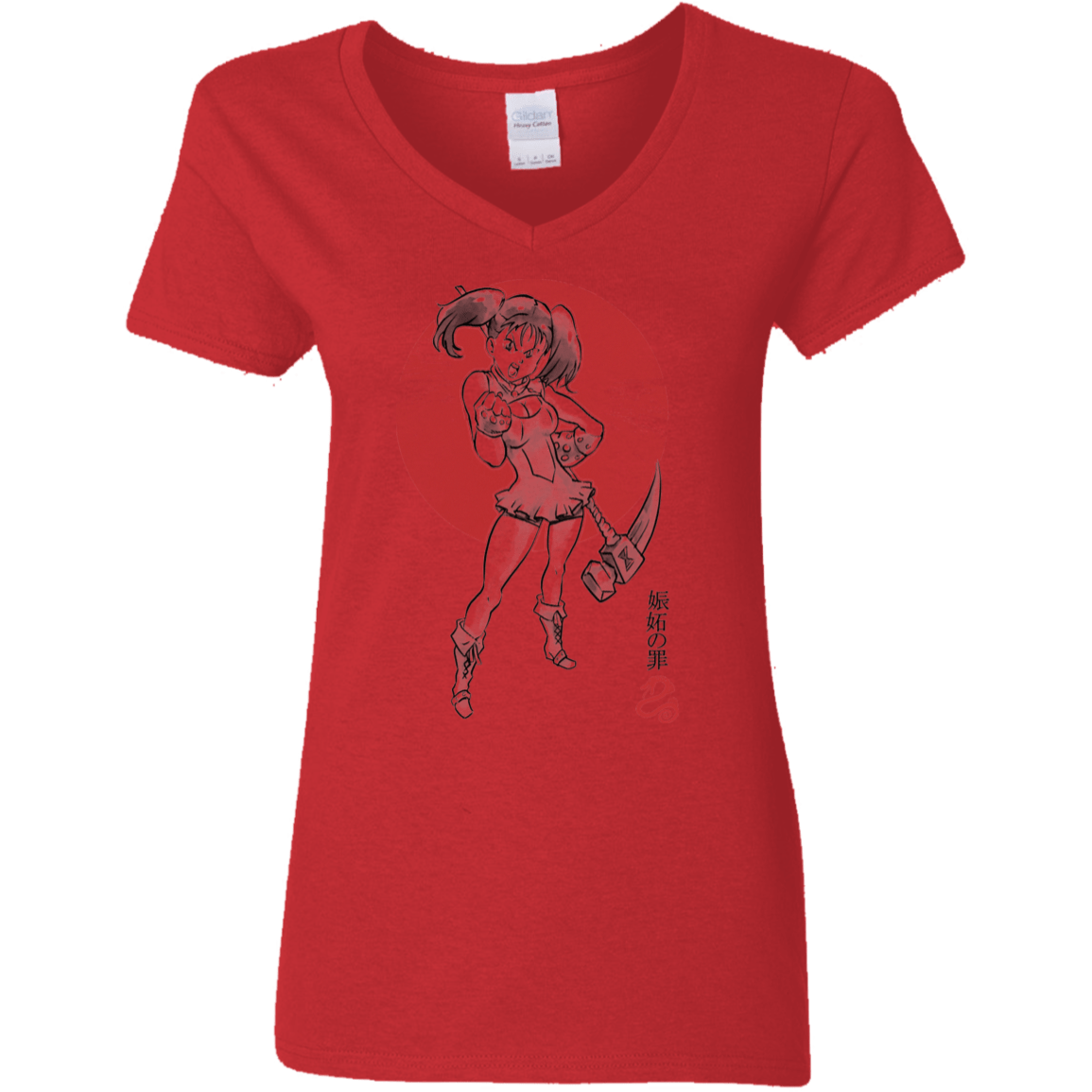 T-Shirts Red / S Snake Envy Women's V-Neck T-Shirt