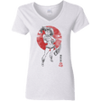 T-Shirts White / S Snake Envy Women's V-Neck T-Shirt