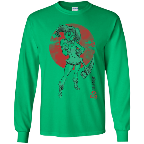 T-Shirts Irish Green / YS Snake Envy Youth Long Sleeve T-Shirt