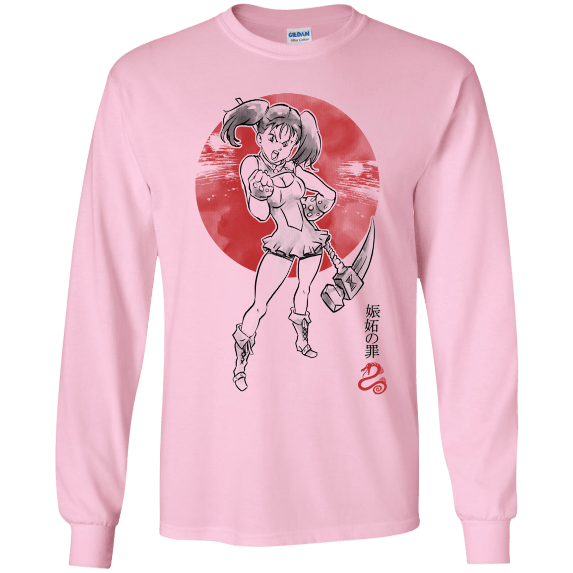 T-Shirts Light Pink / YS Snake Envy Youth Long Sleeve T-Shirt