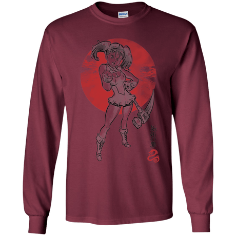 T-Shirts Maroon / YS Snake Envy Youth Long Sleeve T-Shirt