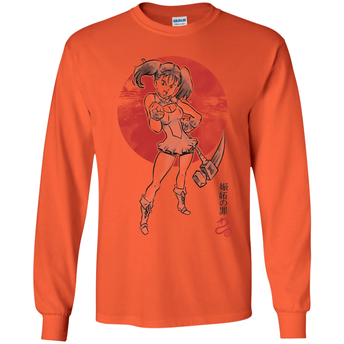T-Shirts Orange / YS Snake Envy Youth Long Sleeve T-Shirt