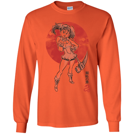 T-Shirts Orange / YS Snake Envy Youth Long Sleeve T-Shirt
