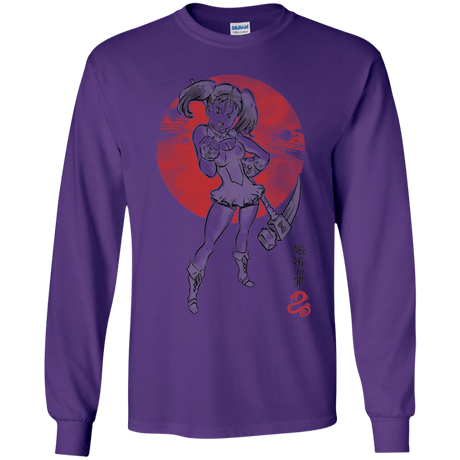 T-Shirts Purple / YS Snake Envy Youth Long Sleeve T-Shirt