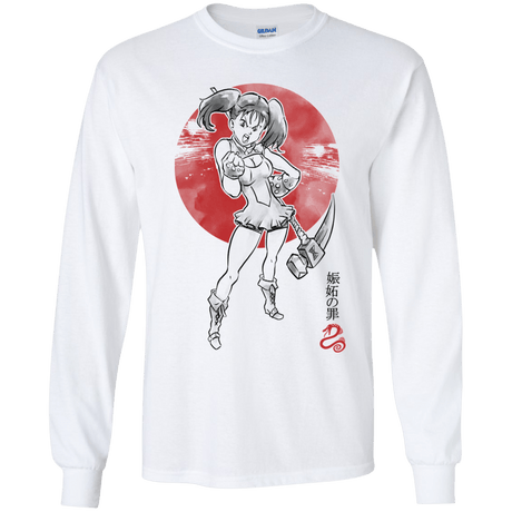 T-Shirts White / YS Snake Envy Youth Long Sleeve T-Shirt