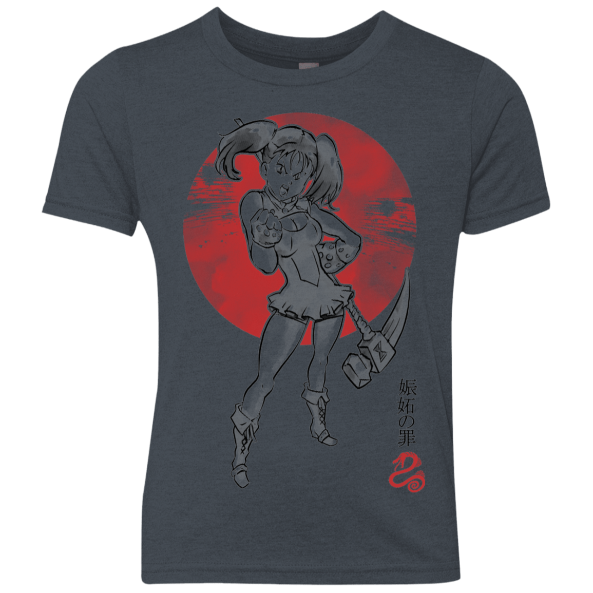 T-Shirts Vintage Navy / YXS Snake Envy Youth Triblend T-Shirt
