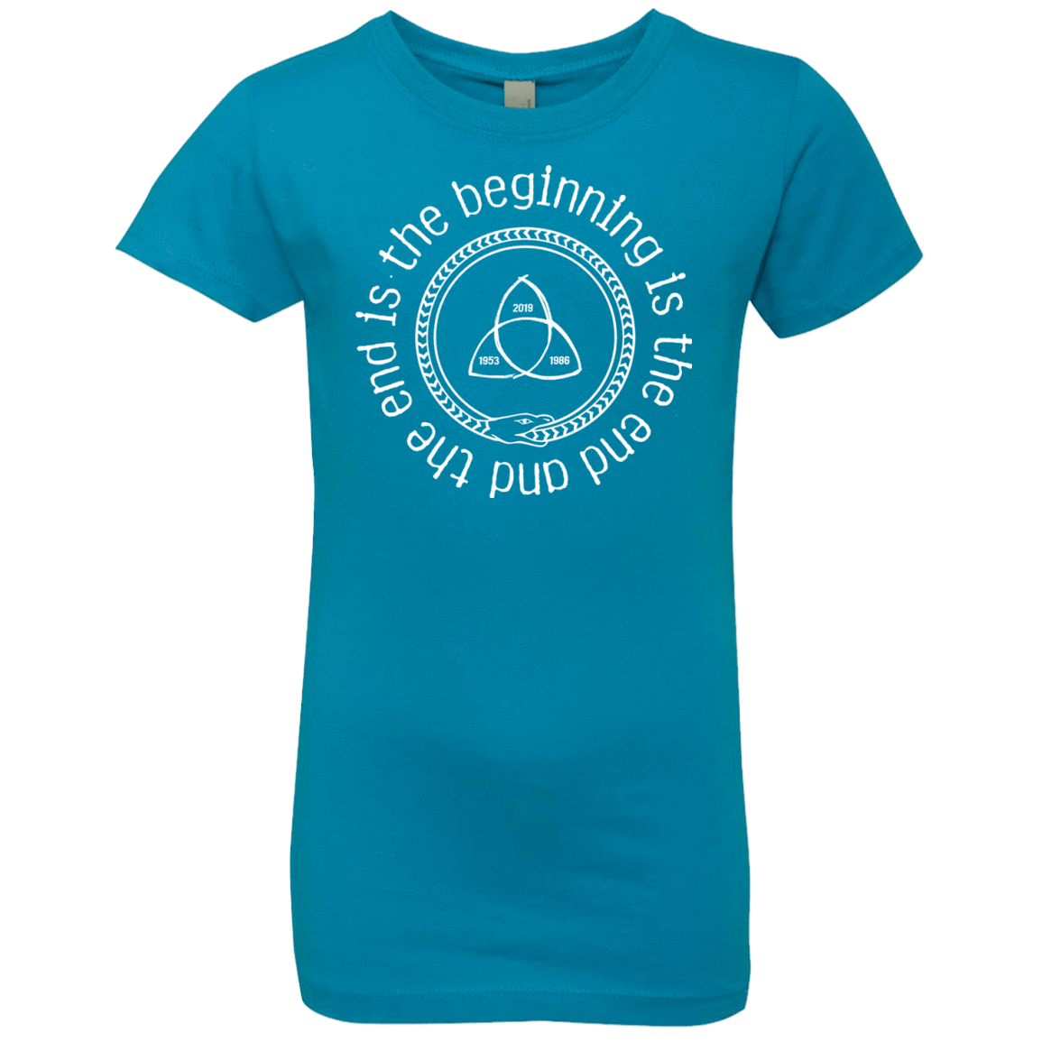 T-Shirts Turquoise / YXS Snake Girls Premium T-Shirt