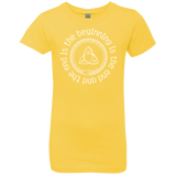 T-Shirts Vibrant Yellow / YXS Snake Girls Premium T-Shirt