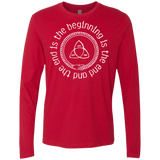 T-Shirts Red / Small Snake Men's Premium Long Sleeve