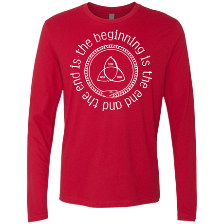 T-Shirts Red / Small Snake Men's Premium Long Sleeve