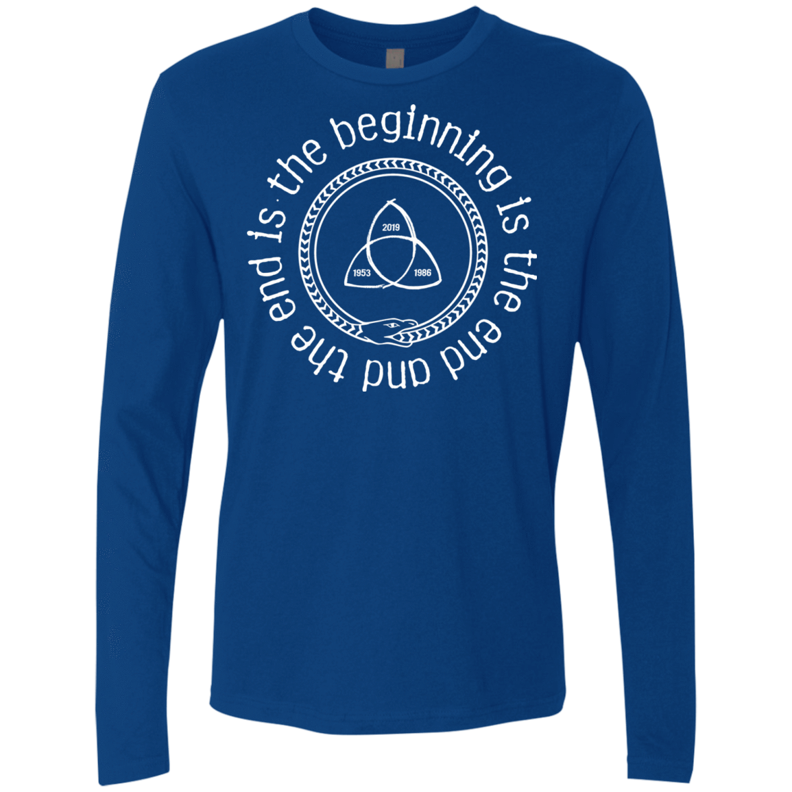 T-Shirts Royal / Small Snake Men's Premium Long Sleeve