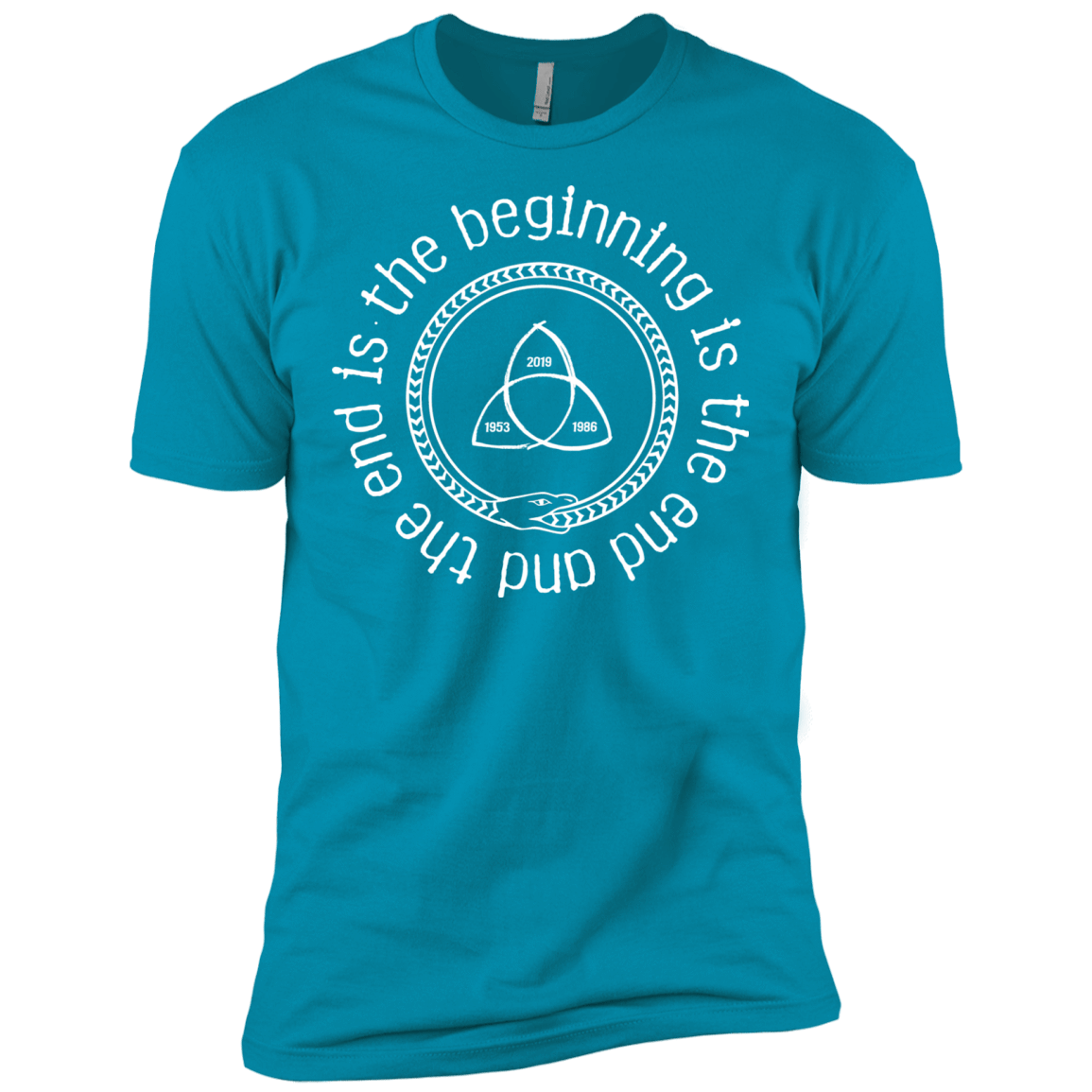 T-Shirts Turquoise / X-Small Snake Men's Premium T-Shirt