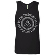 T-Shirts Black / Small Snake Men's Premium Tank Top