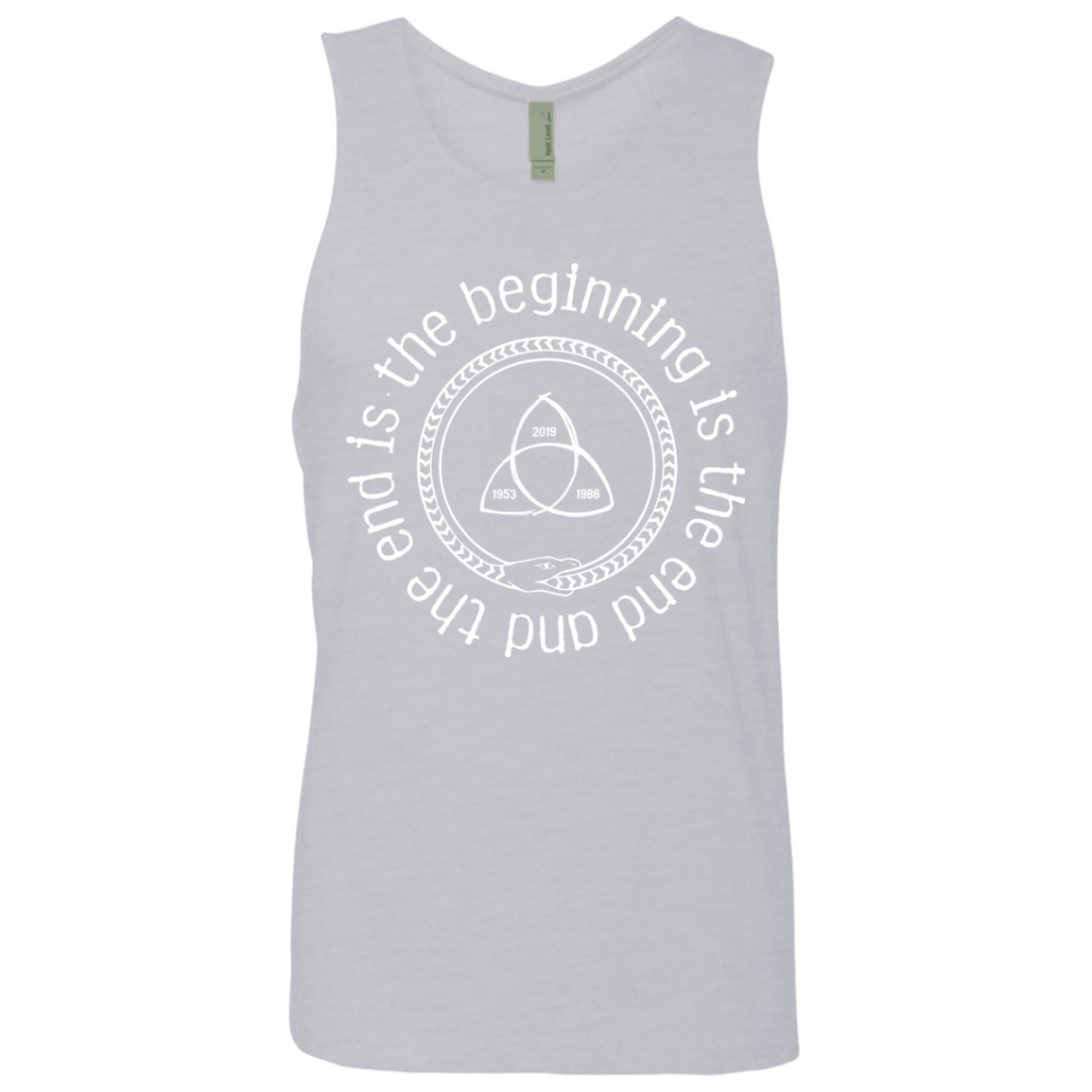 T-Shirts Heather Grey / Small Snake Men's Premium Tank Top