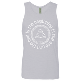 T-Shirts Heather Grey / Small Snake Men's Premium Tank Top